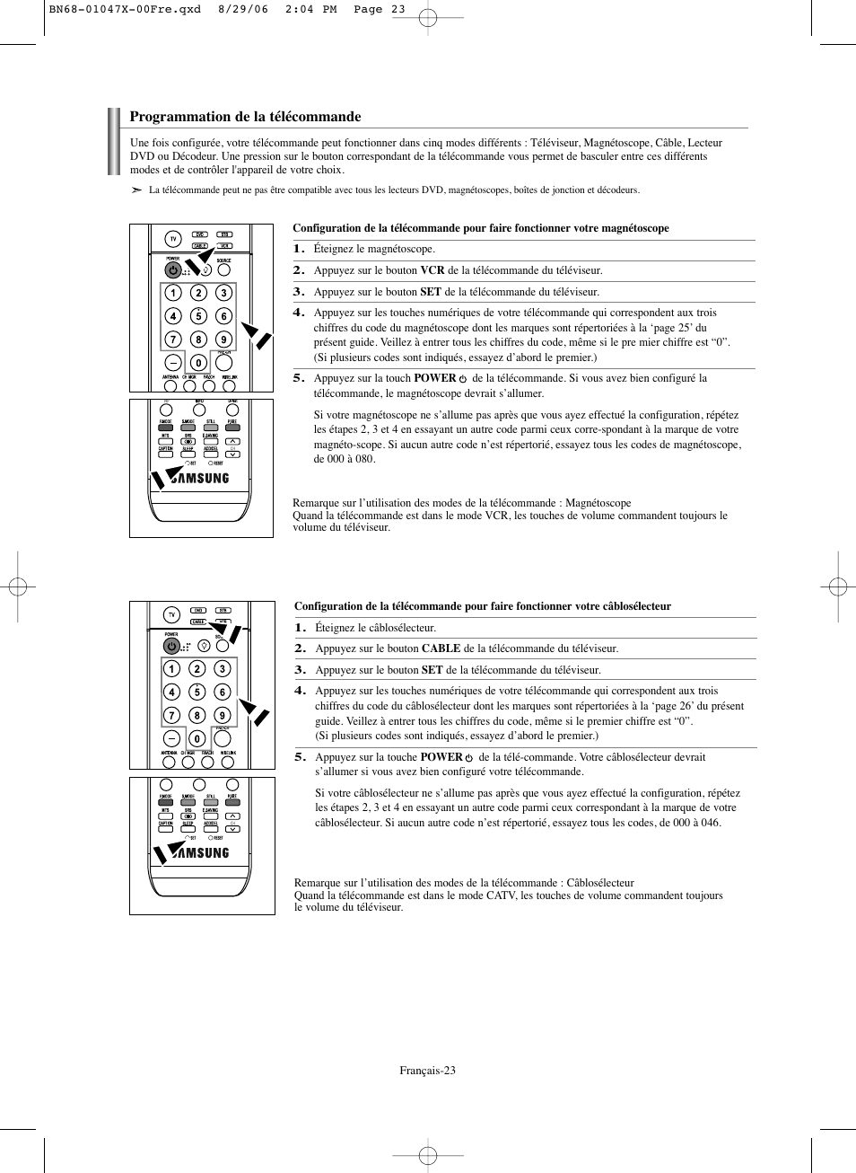 Samsung LNS5296DX-XAA User Manual | Page 151 / 380