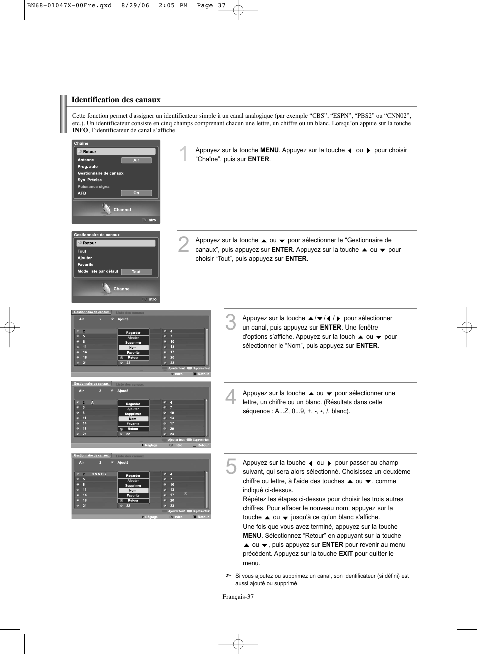 Samsung LNS5296DX-XAA User Manual | Page 165 / 380