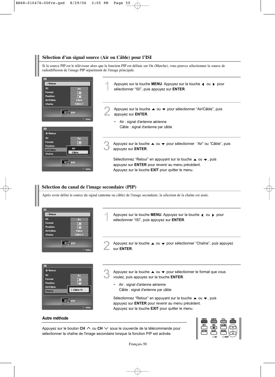 Samsung LNS5296DX-XAA User Manual | Page 178 / 380