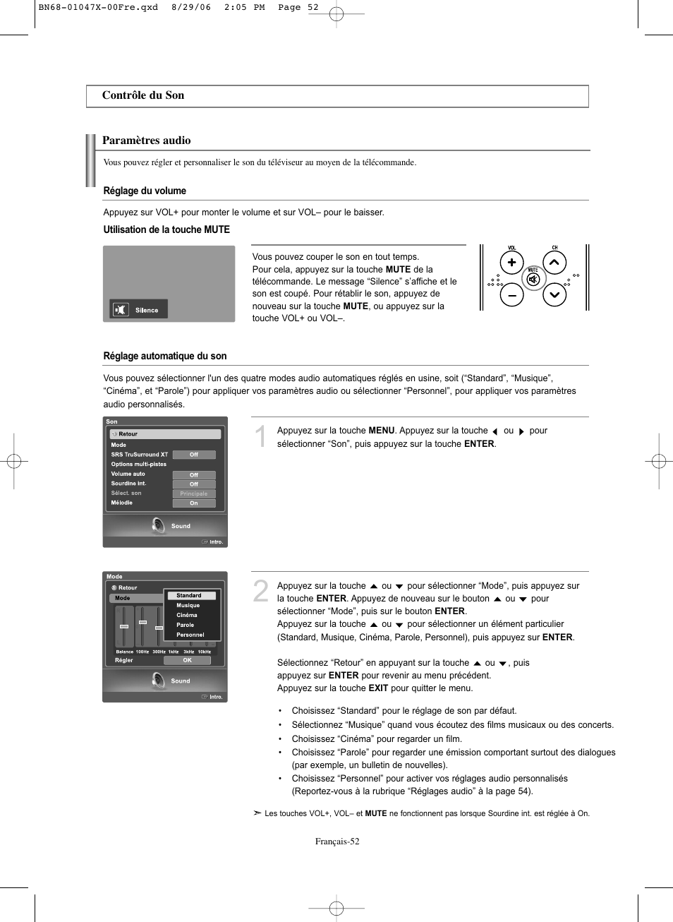 Samsung LNS5296DX-XAA User Manual | Page 180 / 380