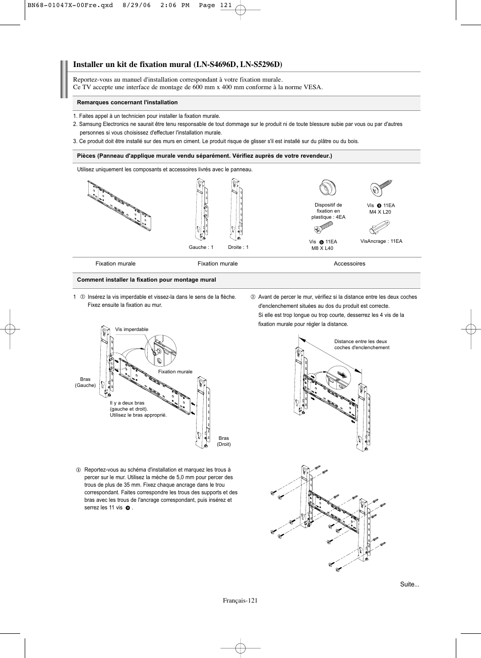 Samsung LNS5296DX-XAA User Manual | Page 249 / 380