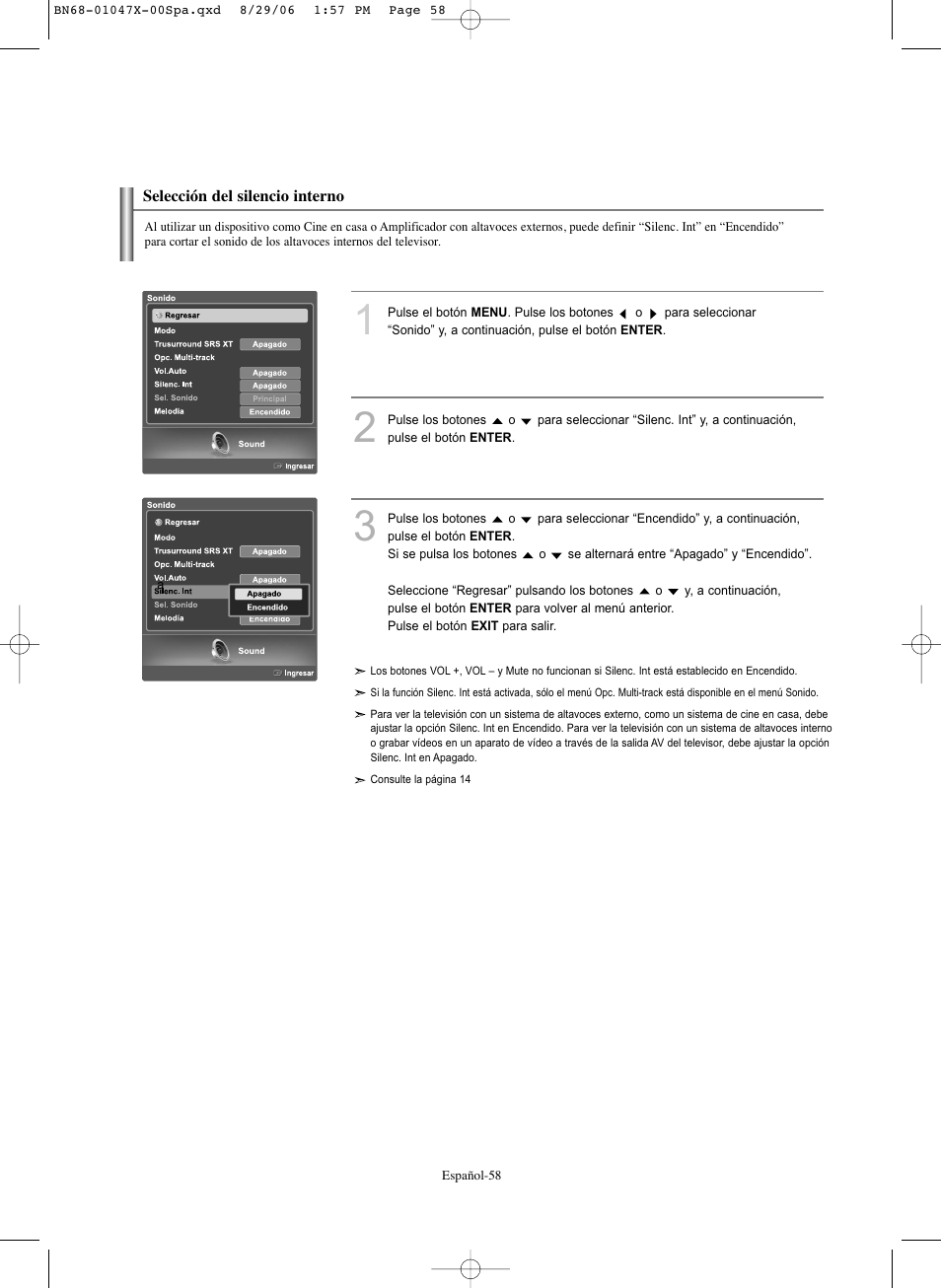 Samsung LNS5296DX-XAA User Manual | Page 312 / 380