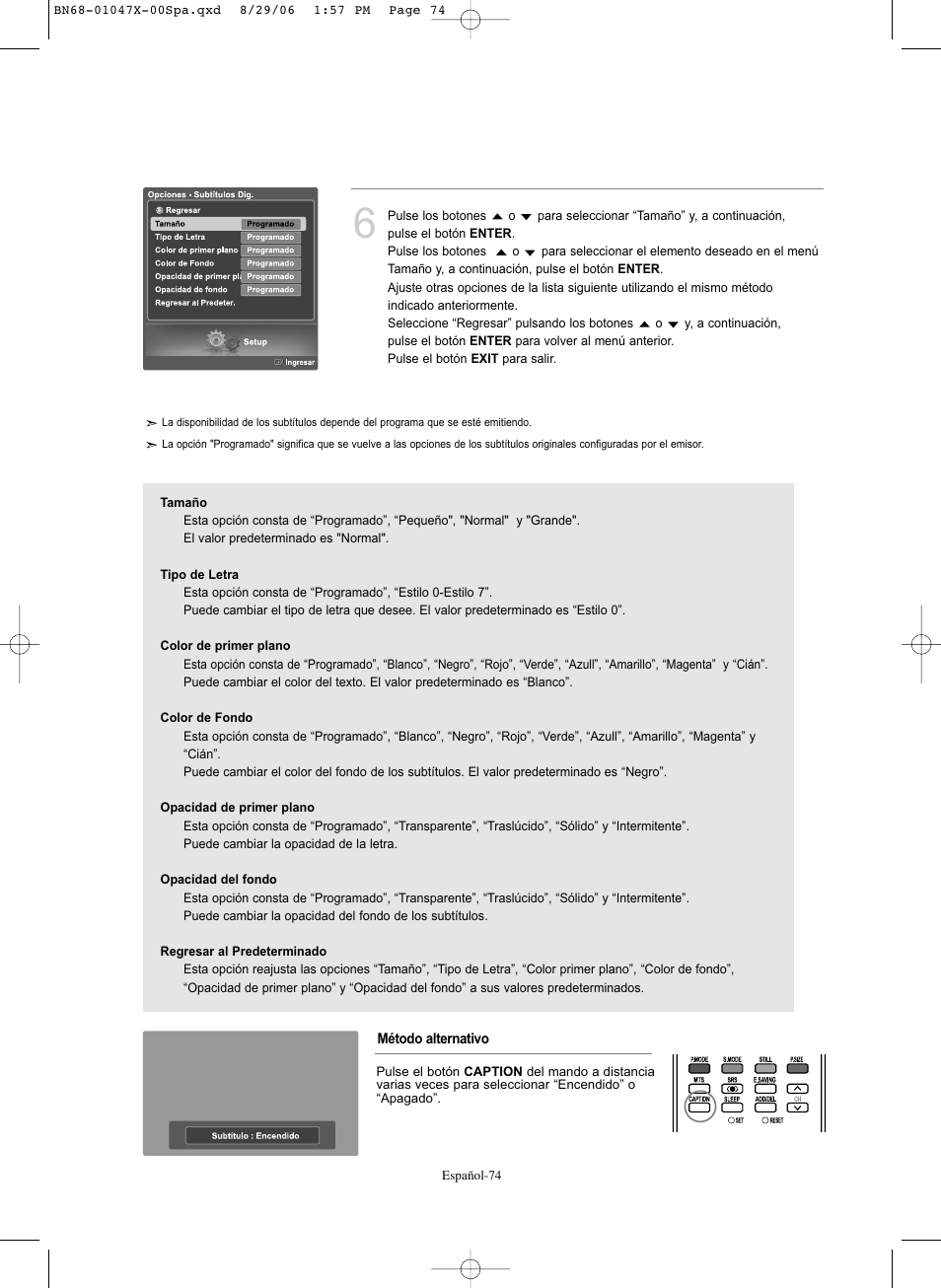 Samsung LNS5296DX-XAA User Manual | Page 328 / 380