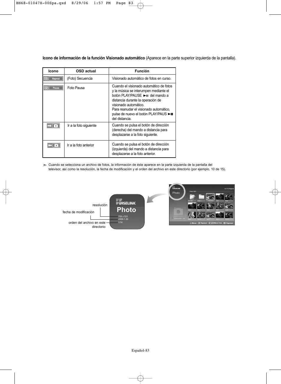Photo | Samsung LNS5296DX-XAA User Manual | Page 337 / 380