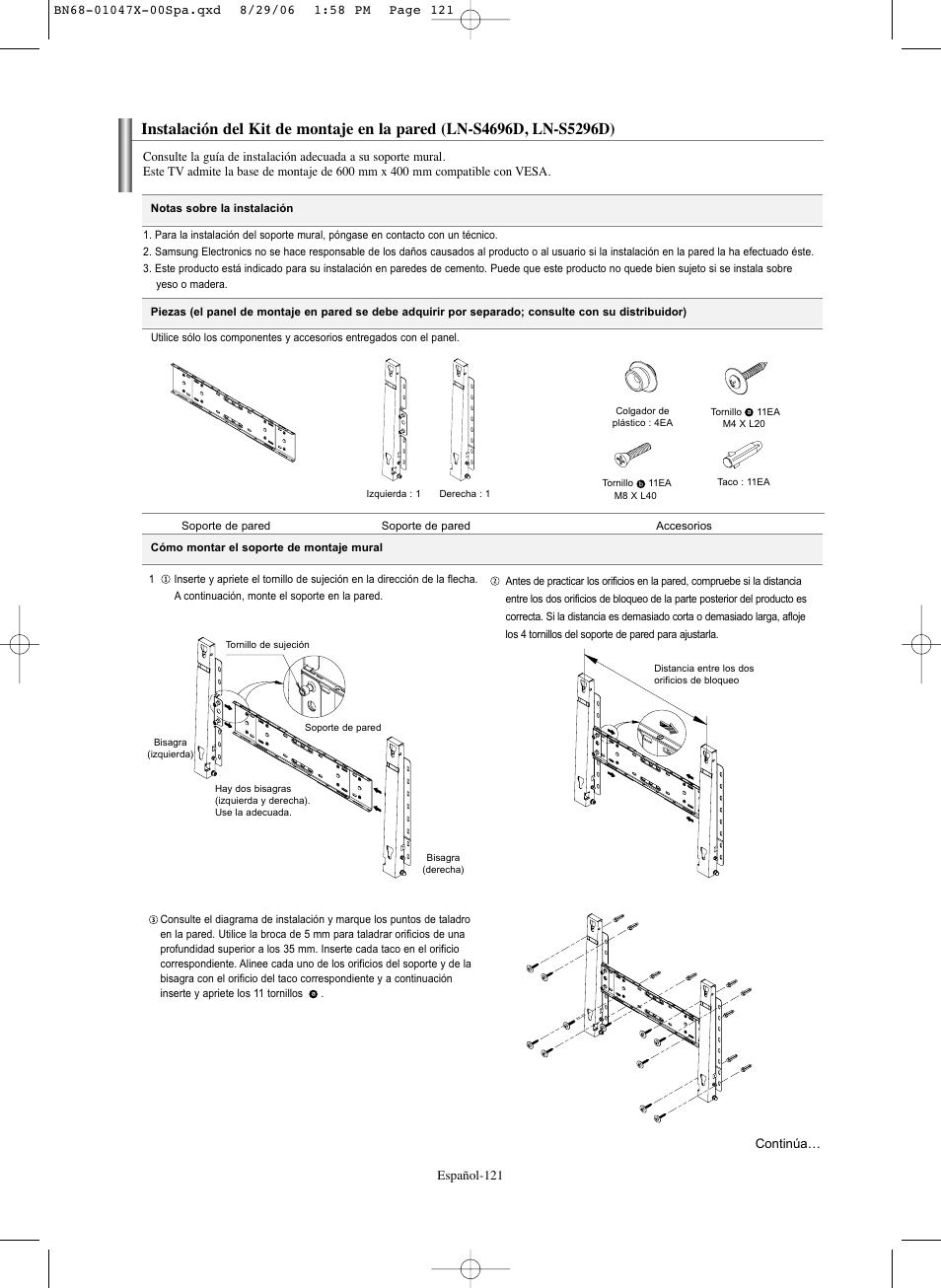 Samsung LNS5296DX-XAA User Manual | Page 375 / 380