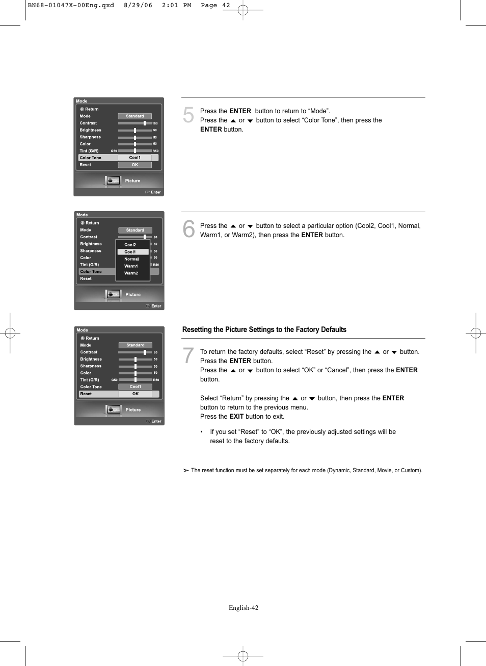 Samsung LNS5296DX-XAA User Manual | Page 44 / 380