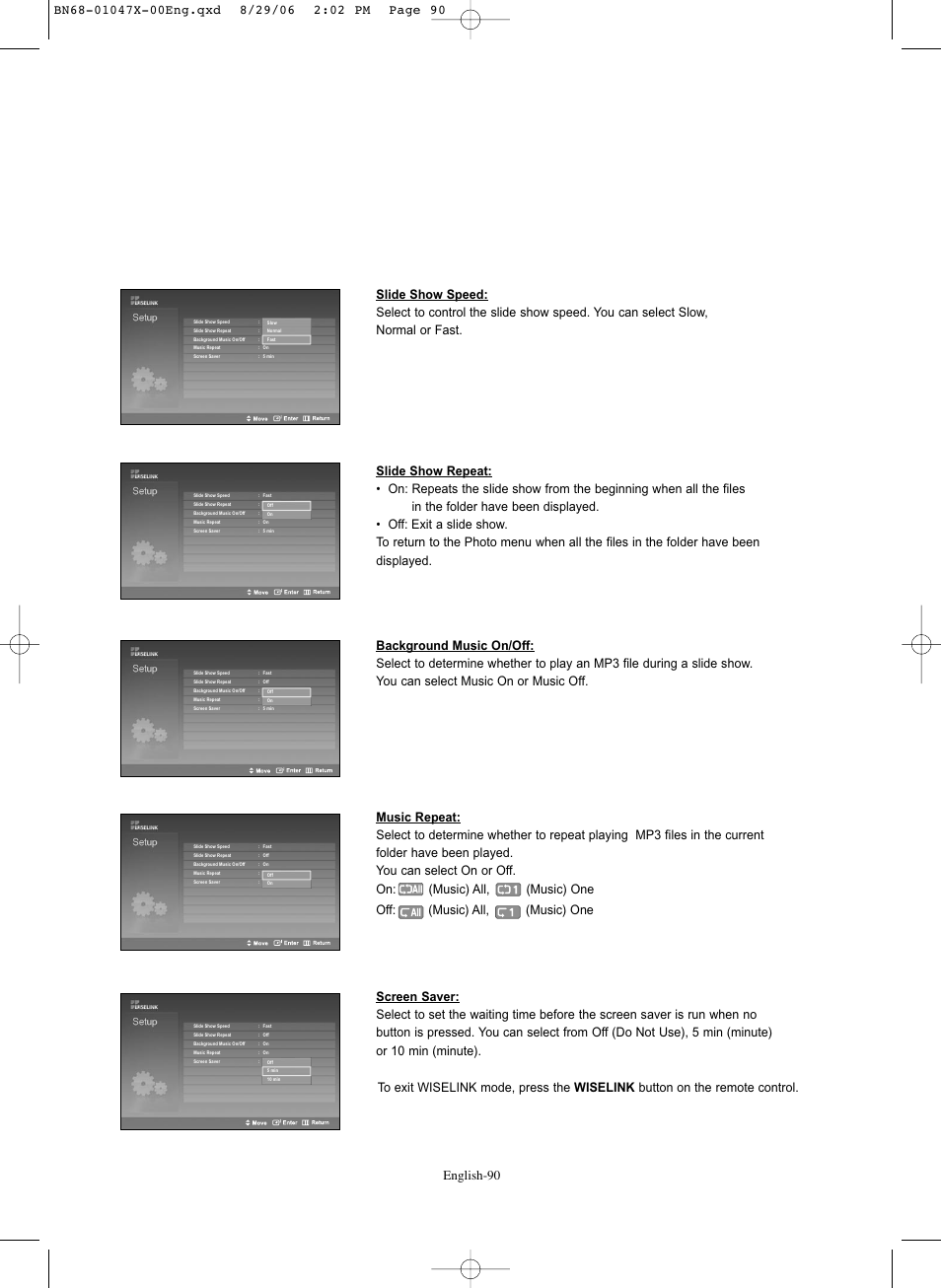 Samsung LNS5296DX-XAA User Manual | Page 92 / 380