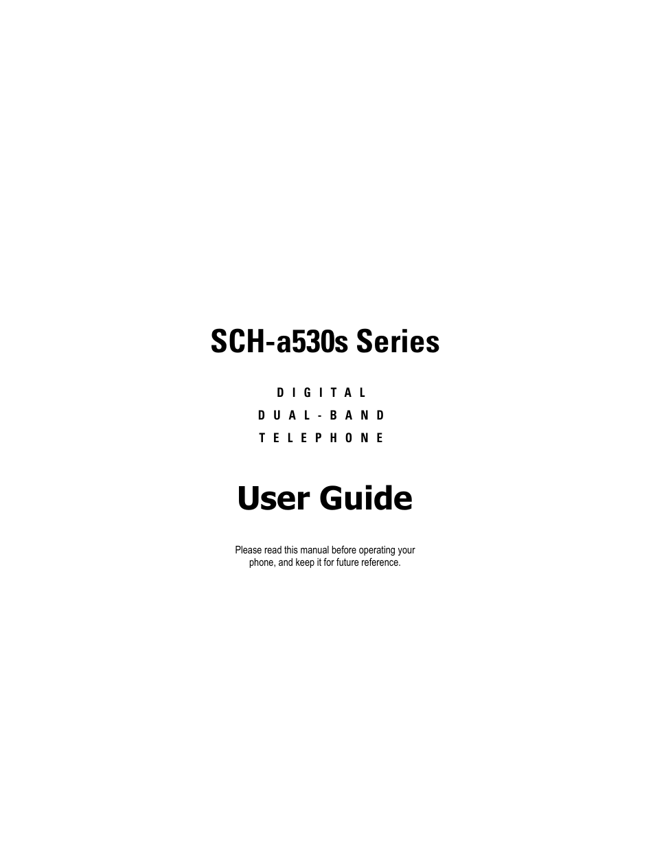 Samsung SCH-A530ZSVXAR User Manual | 134 pages