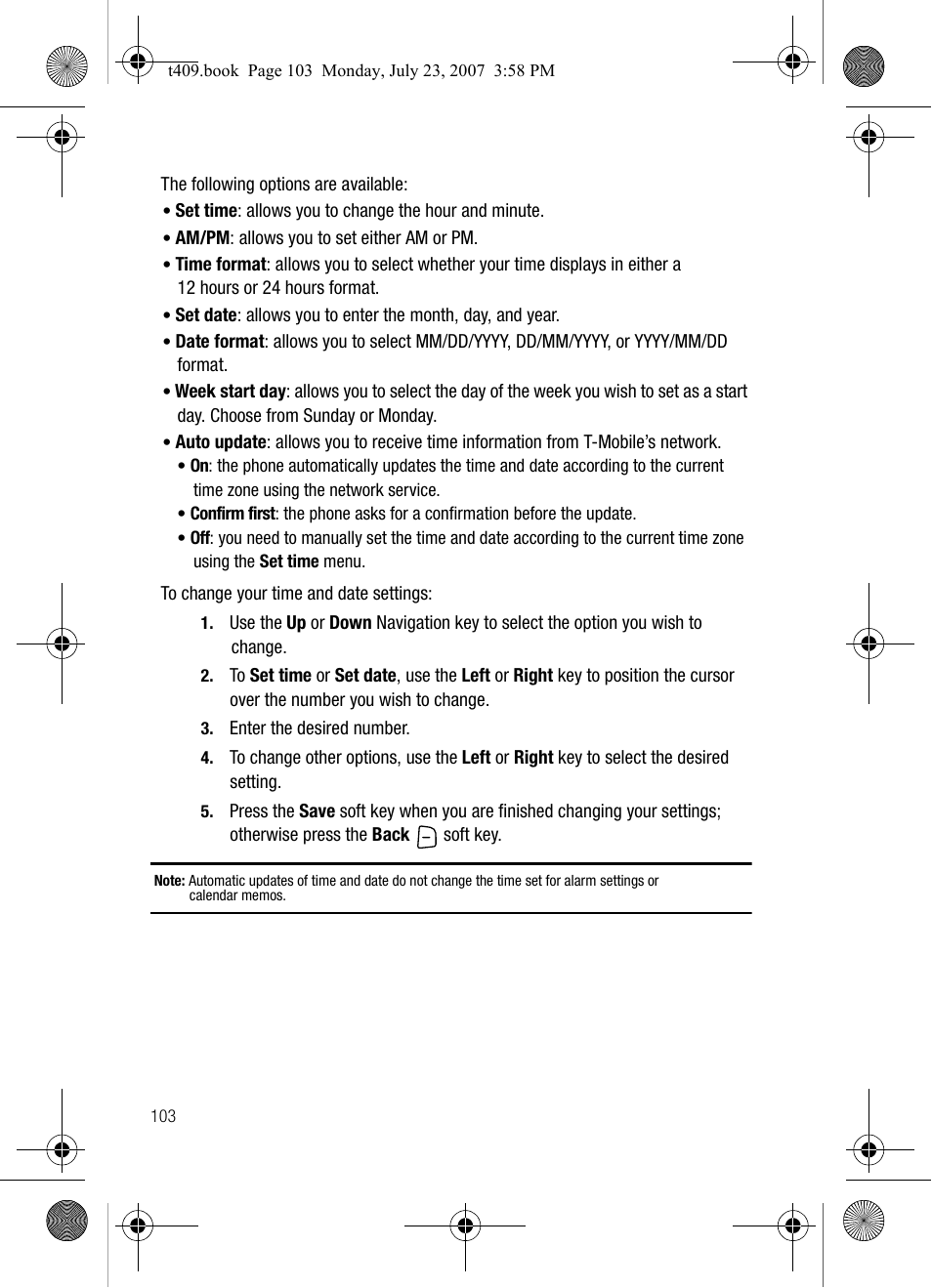 Samsung SGH-T409MBATMB User Manual | Page 106 / 162