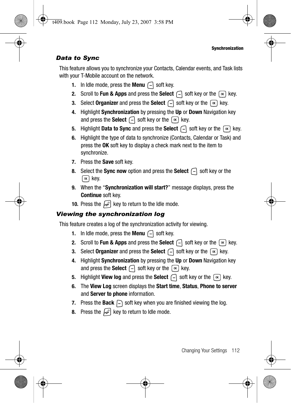 Samsung SGH-T409MBATMB User Manual | Page 115 / 162