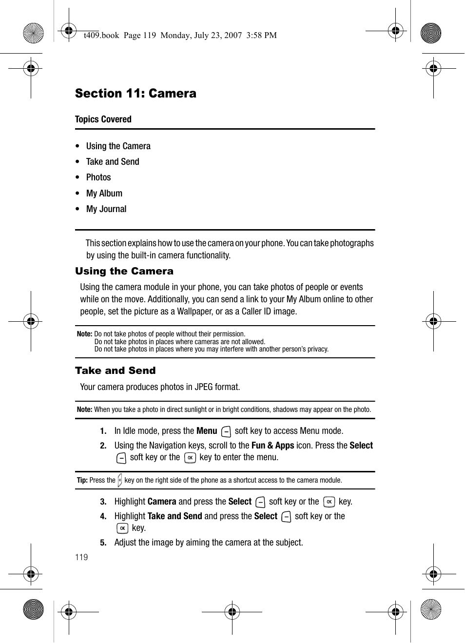 Samsung SGH-T409MBATMB User Manual | Page 122 / 162