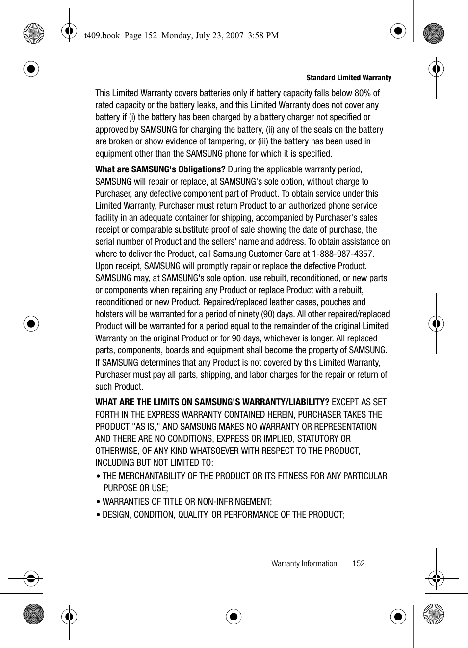 Samsung SGH-T409MBATMB User Manual | Page 155 / 162