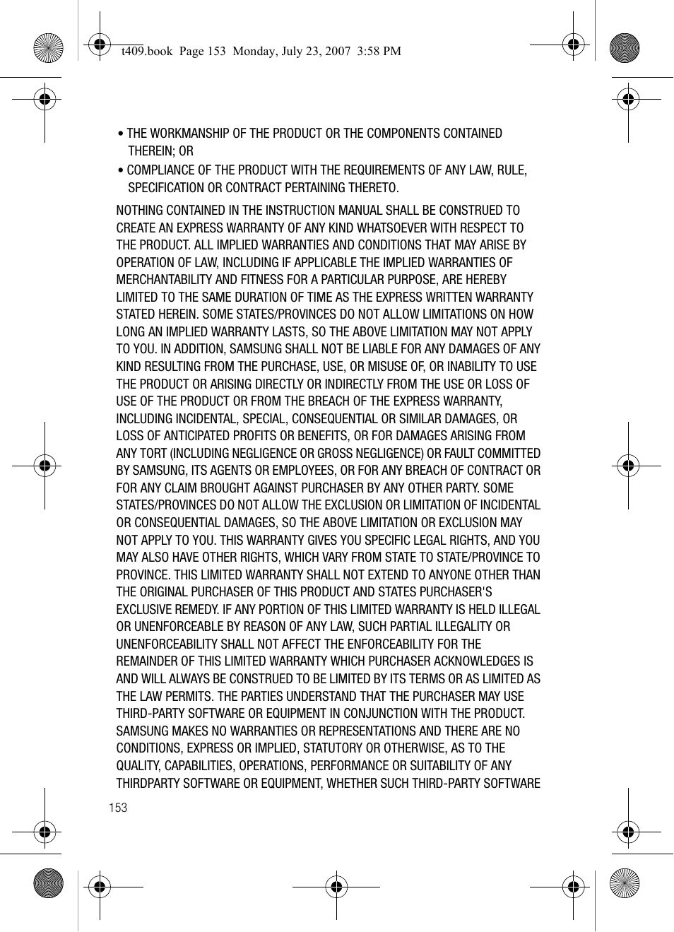 Samsung SGH-T409MBATMB User Manual | Page 156 / 162