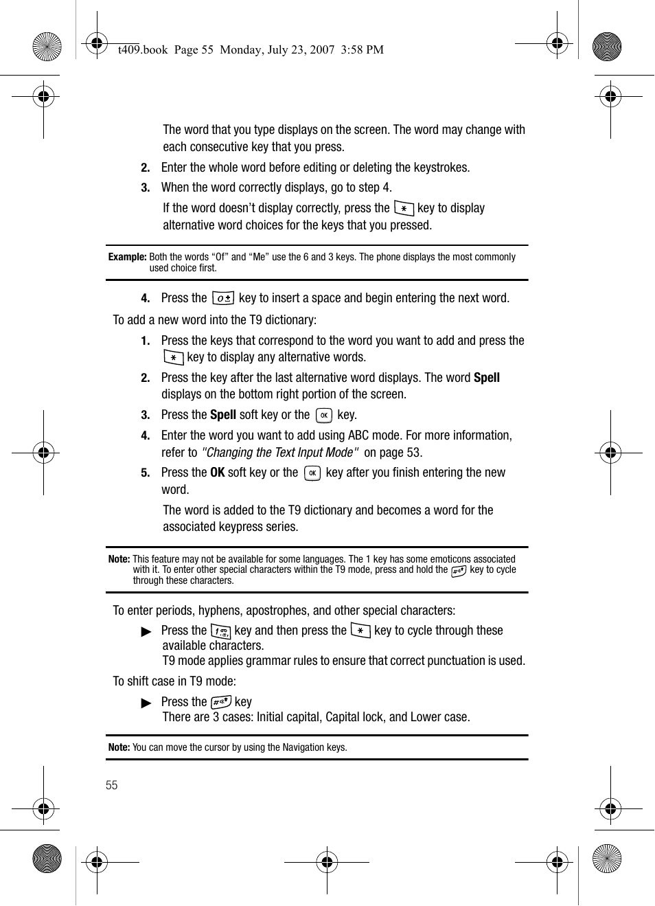 Samsung SGH-T409MBATMB User Manual | Page 58 / 162