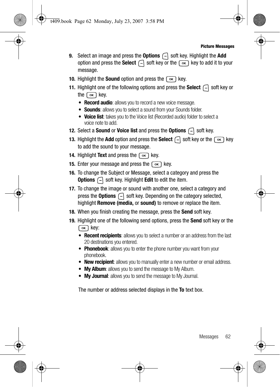 Samsung SGH-T409MBATMB User Manual | Page 65 / 162