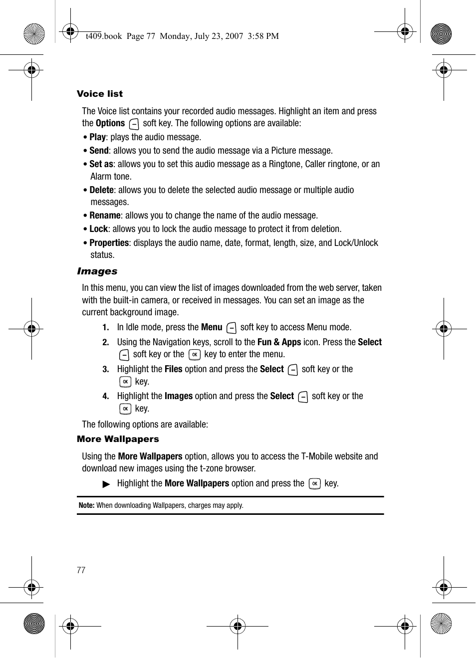 Samsung SGH-T409MBATMB User Manual | Page 80 / 162