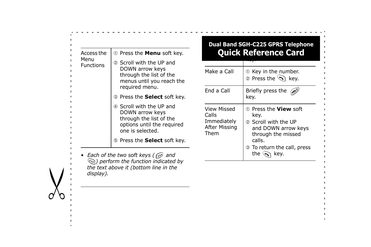 Samsung SGH-C225NBATMB User Manual | 2 pages