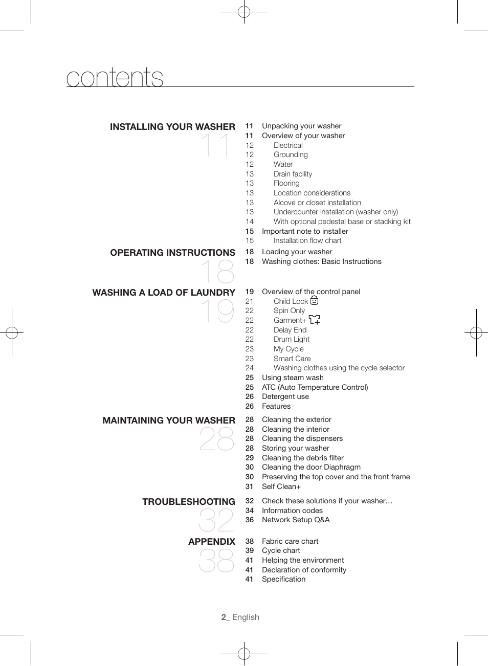 Samsung WF45H6300AW-A2 User Manual | Page 2 / 144