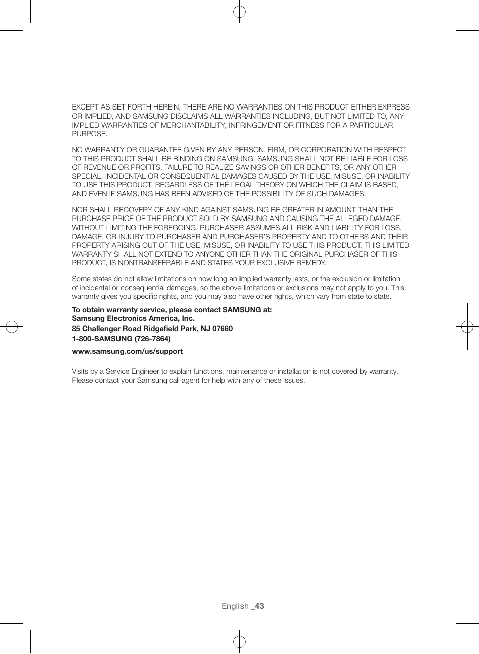 Samsung WF45H6300AW-A2 User Manual | Page 43 / 144