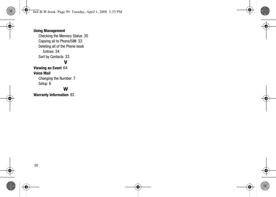 Samsung SGH-A227HAAATT User Manual | Page 102 / 102