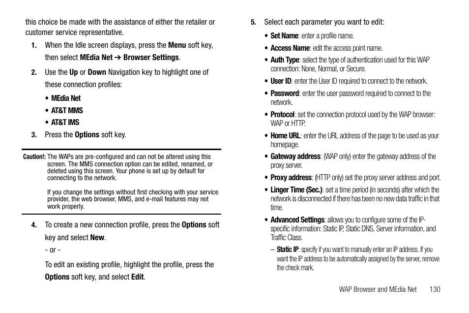 Samsung SGH-A637CWAATT User Manual | Page 133 / 166