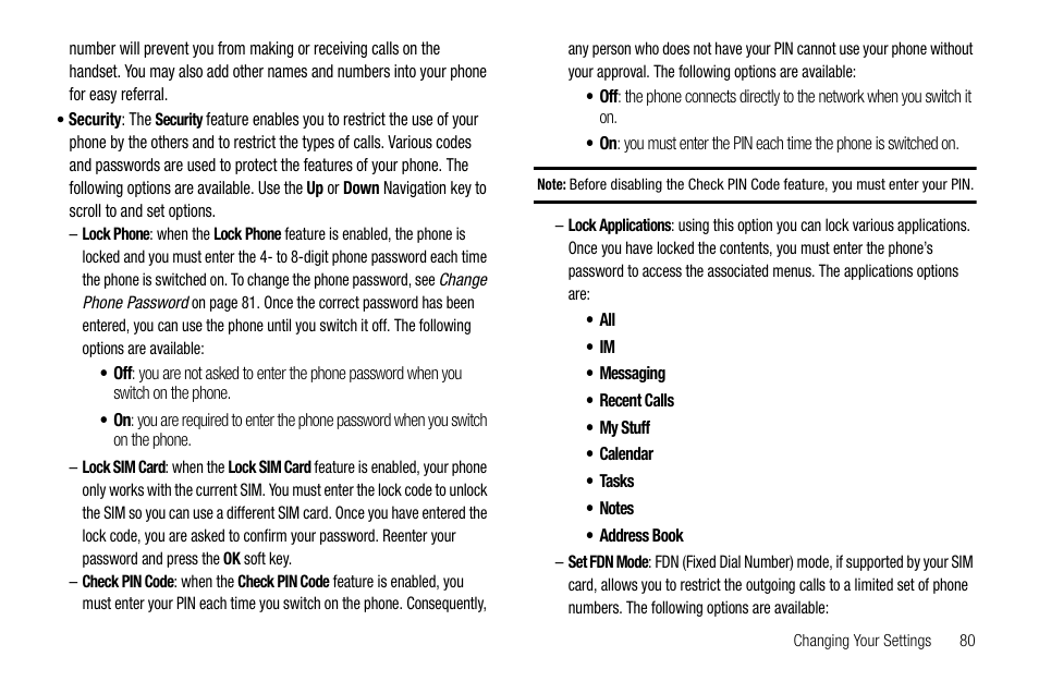 Samsung SGH-A637CWAATT User Manual | Page 83 / 166