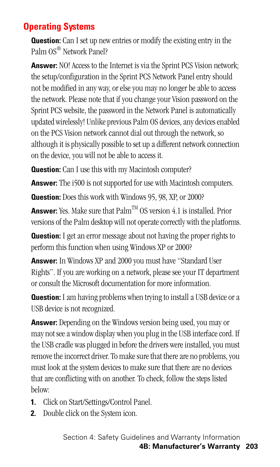 Operating systems | Samsung SPH-I500SS-XAR User Manual | Page 206 / 218