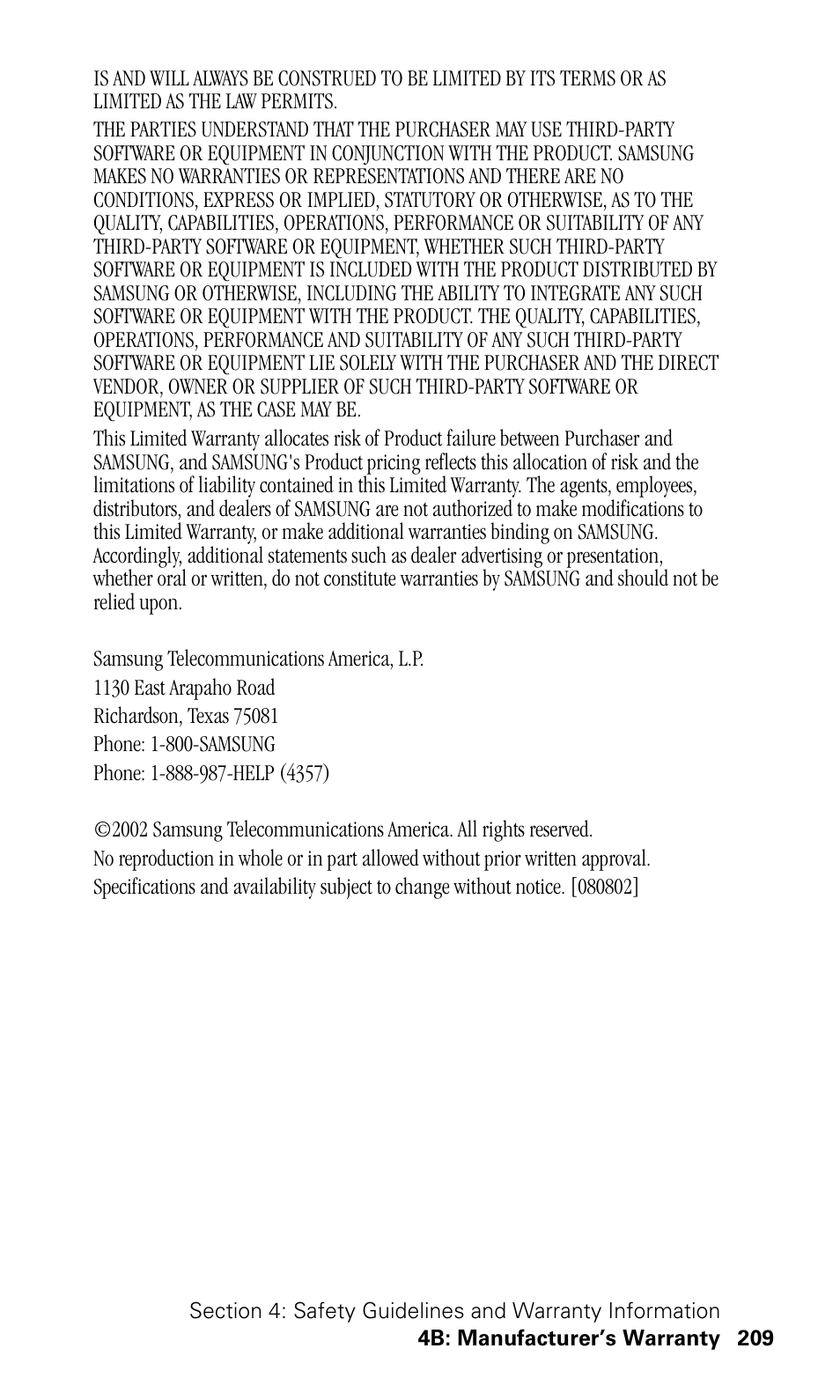Samsung SPH-I500SS-XAR User Manual | Page 212 / 218