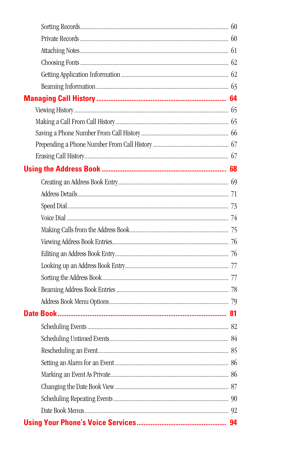 Samsung SPH-I500SS-XAR User Manual | Page 6 / 218