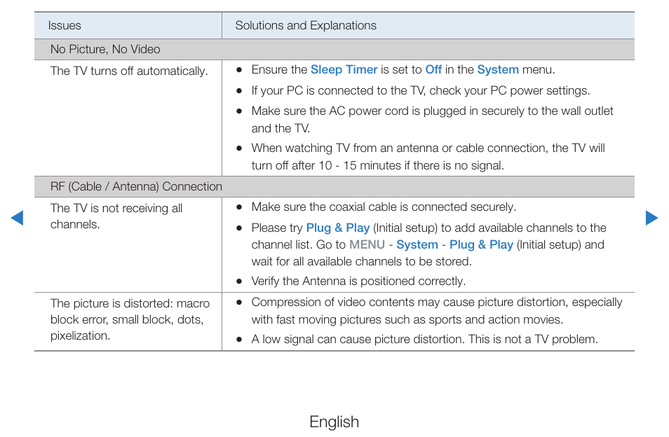 English | Samsung PN51D490A1DXZA User Manual | Page 210 / 223