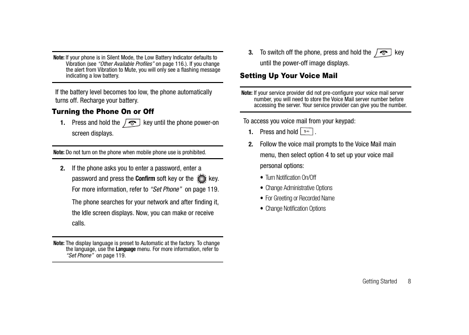 Samsung SGH-A827DKAATT User Manual | Page 11 / 164