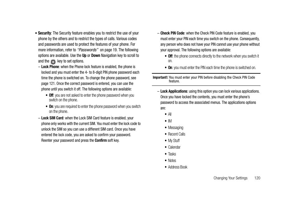 Samsung SGH-A827DKAATT User Manual | Page 123 / 164