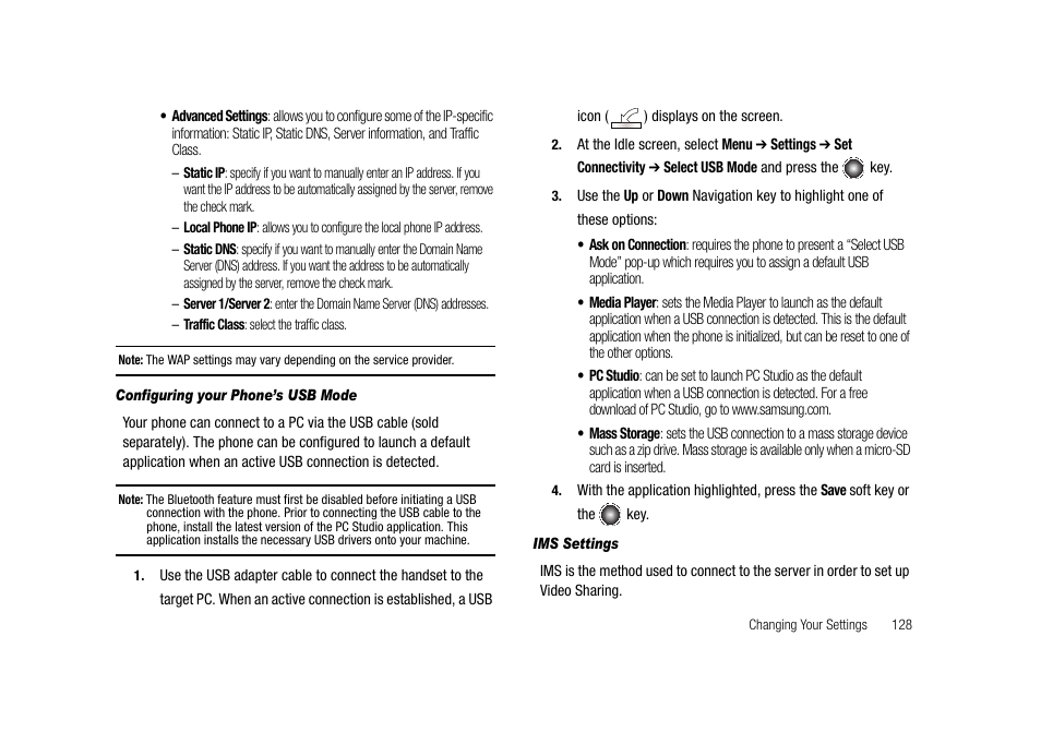 Samsung SGH-A827DKAATT User Manual | Page 131 / 164