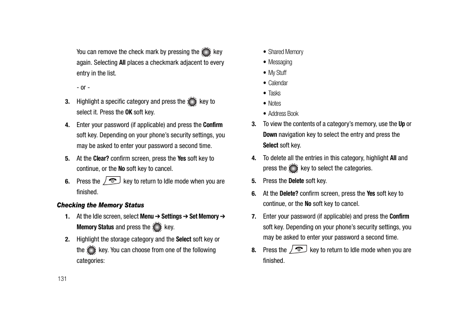 Samsung SGH-A827DKAATT User Manual | Page 134 / 164