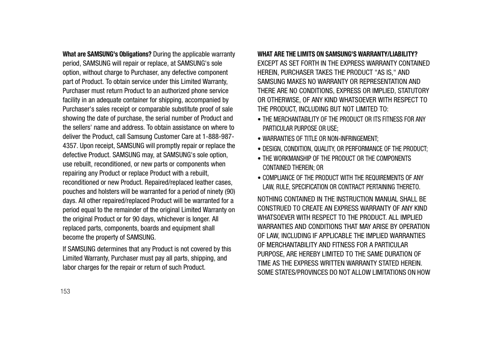 Samsung SGH-A827DKAATT User Manual | Page 156 / 164