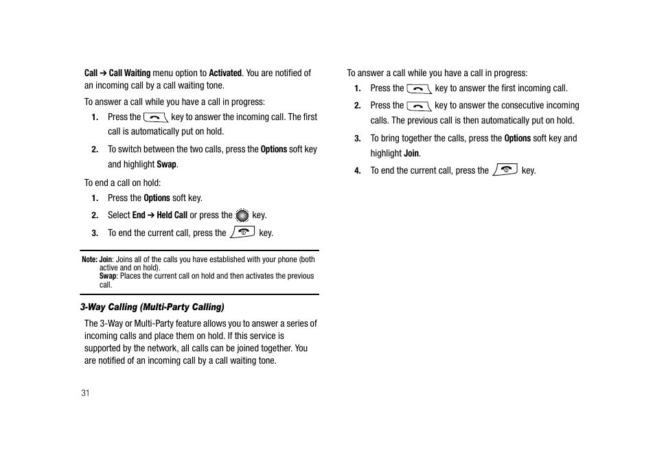 Samsung SGH-A827DKAATT User Manual | Page 34 / 164