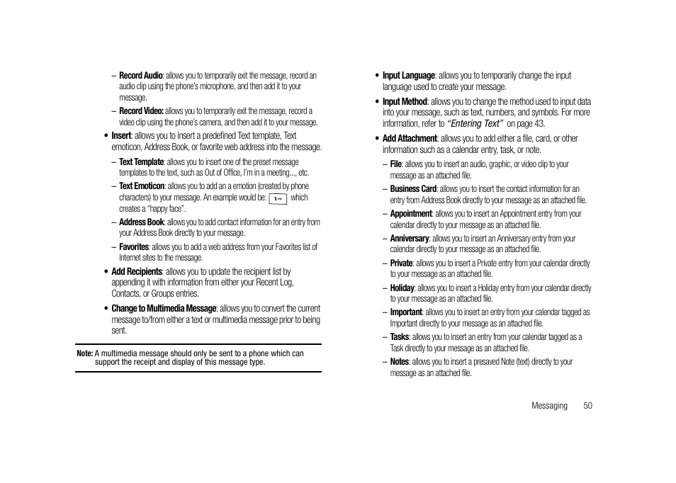 Samsung SGH-A827DKAATT User Manual | Page 53 / 164