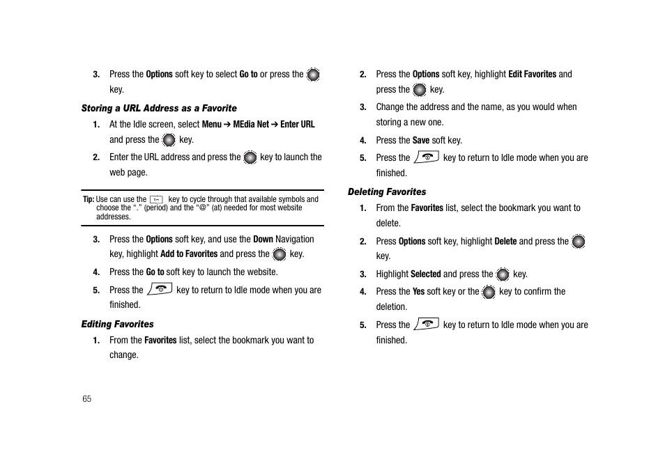 Samsung SGH-A827DKAATT User Manual | Page 68 / 164