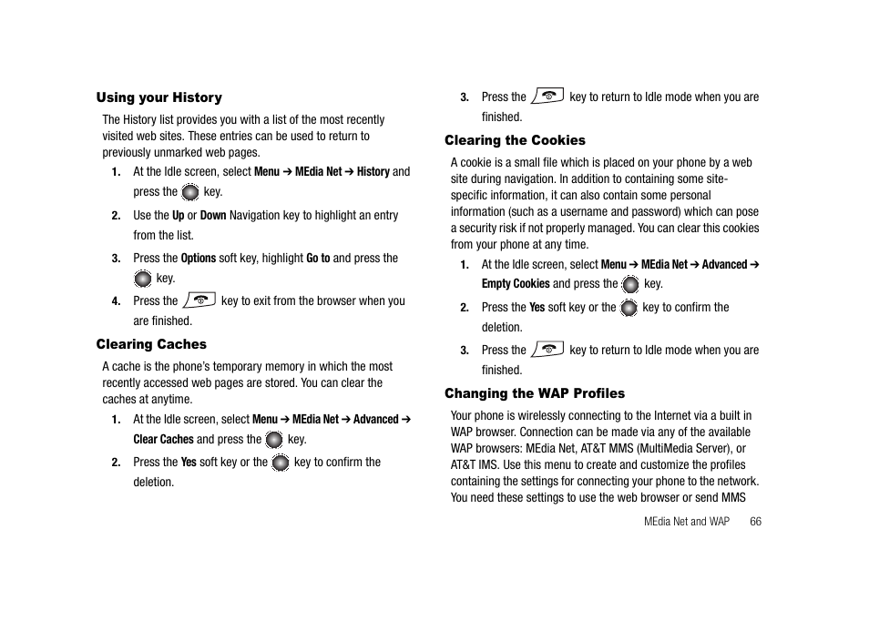 Samsung SGH-A827DKAATT User Manual | Page 69 / 164