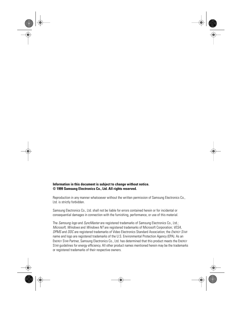 Samsung PG21LS9U-XAX User Manual | Page 2 / 29