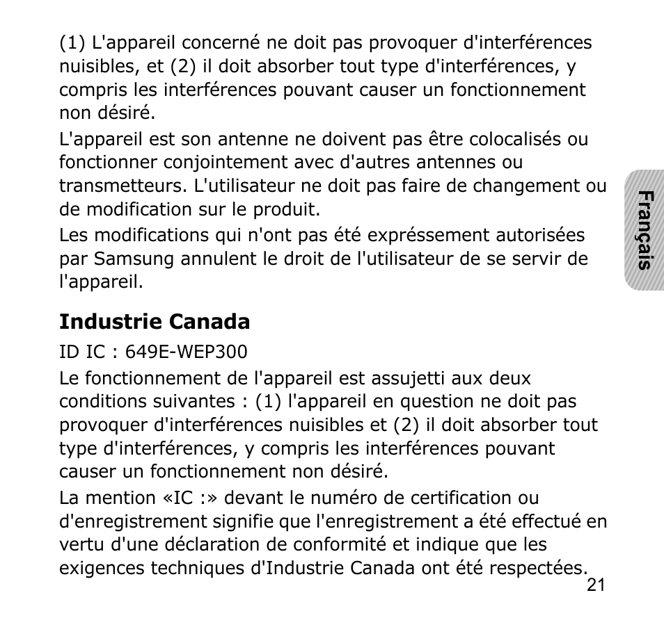 Samsung AWEP301JSECSTA User Manual | Page 24 / 60