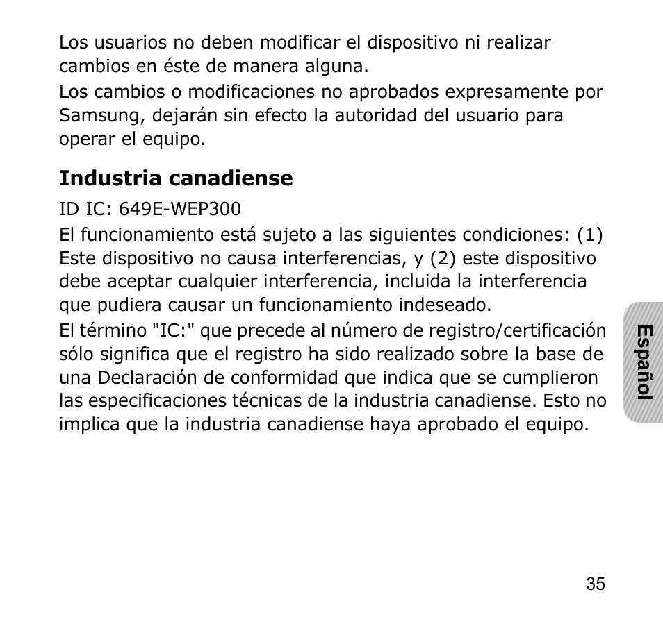 Samsung AWEP301JSECSTA User Manual | Page 38 / 60