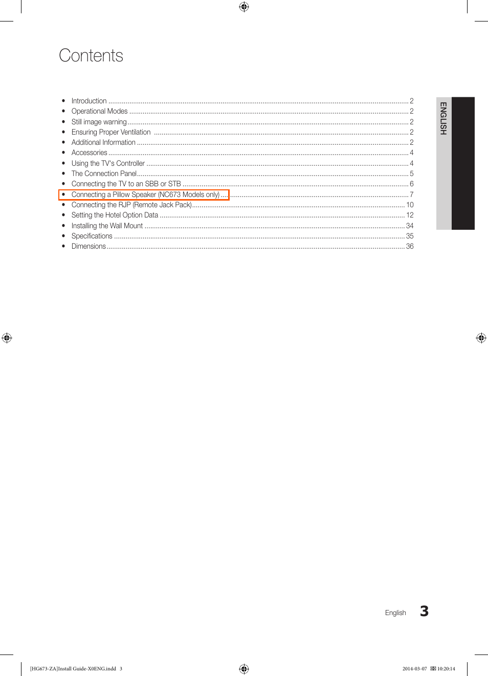Samsung HG28NC673AFXZA User Manual | Page 3 / 39