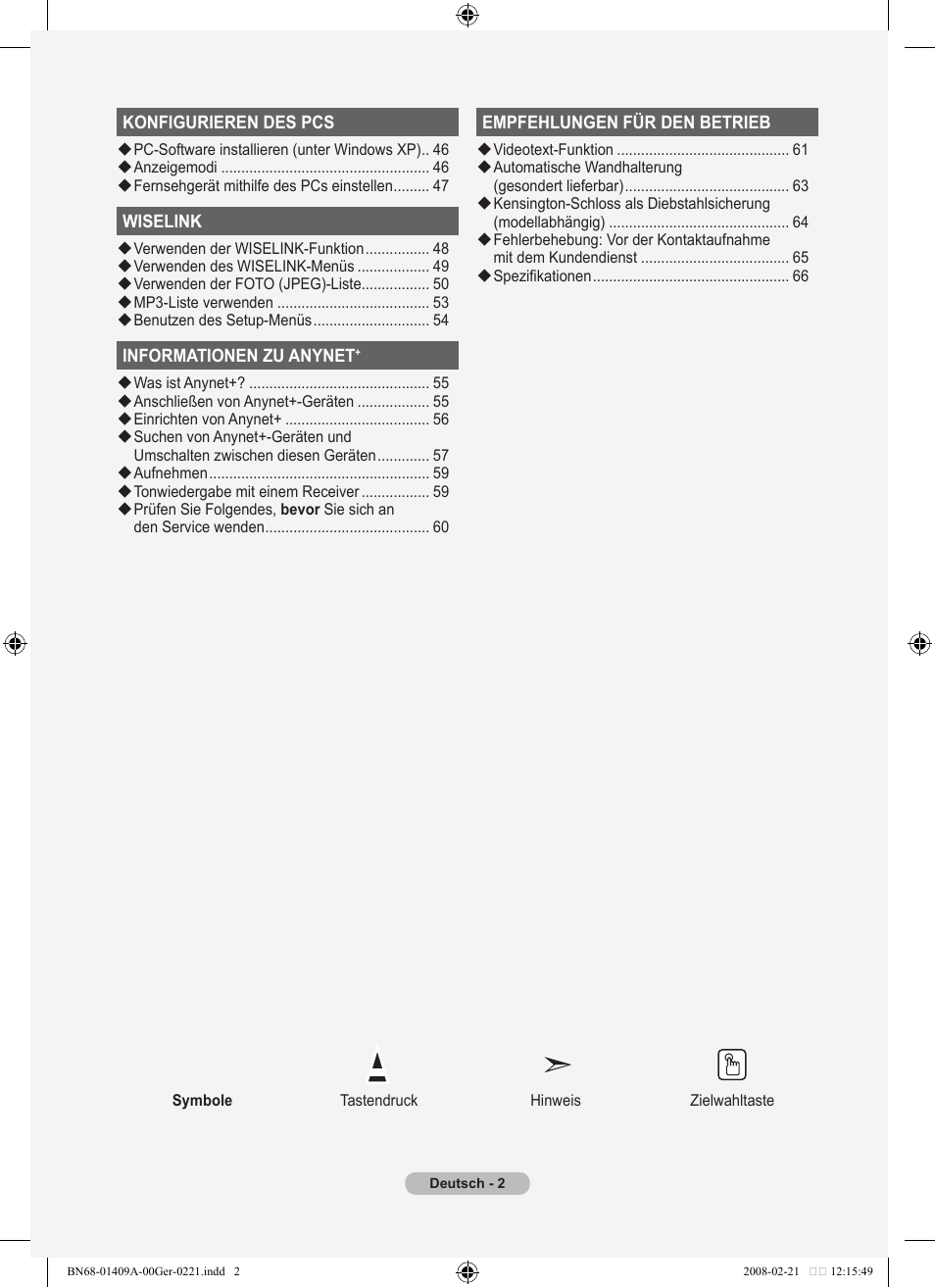 Samsung LE40A556P1F User Manual | Page 144 / 564