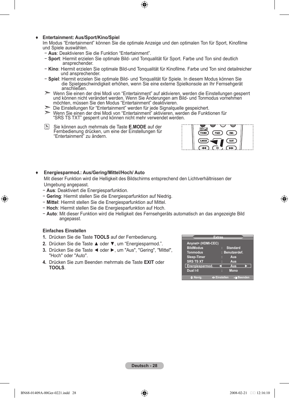 Samsung LE40A556P1F User Manual | Page 170 / 564