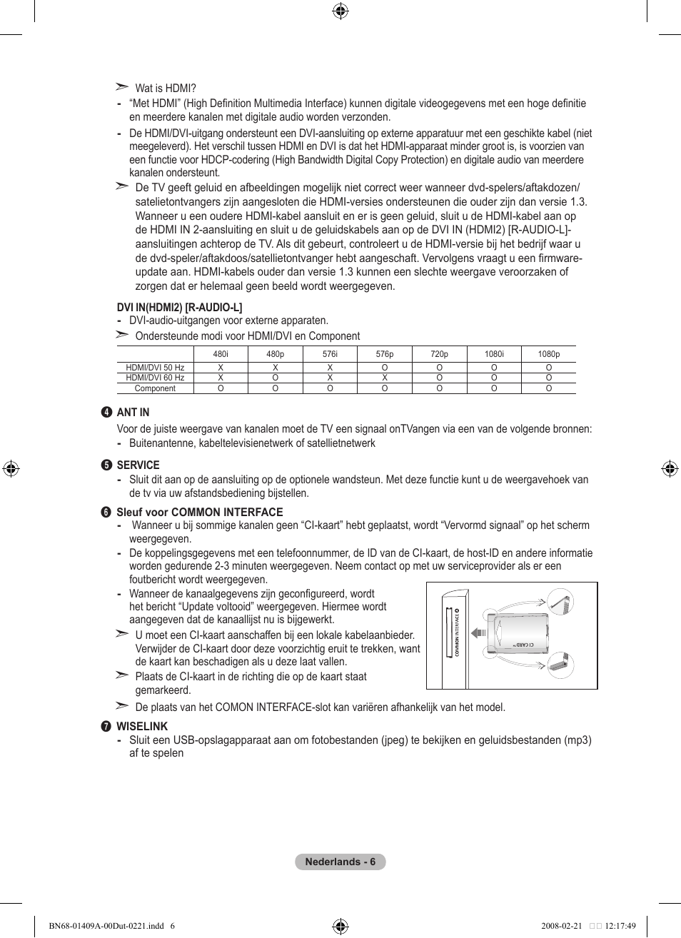 Samsung LE40A556P1F User Manual | Page 218 / 564