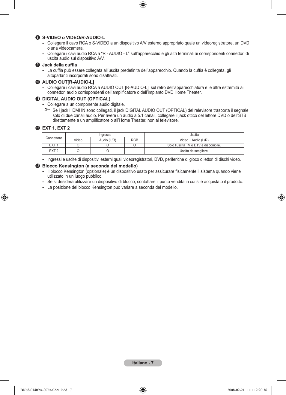 Samsung LE40A556P1F User Manual | Page 289 / 564