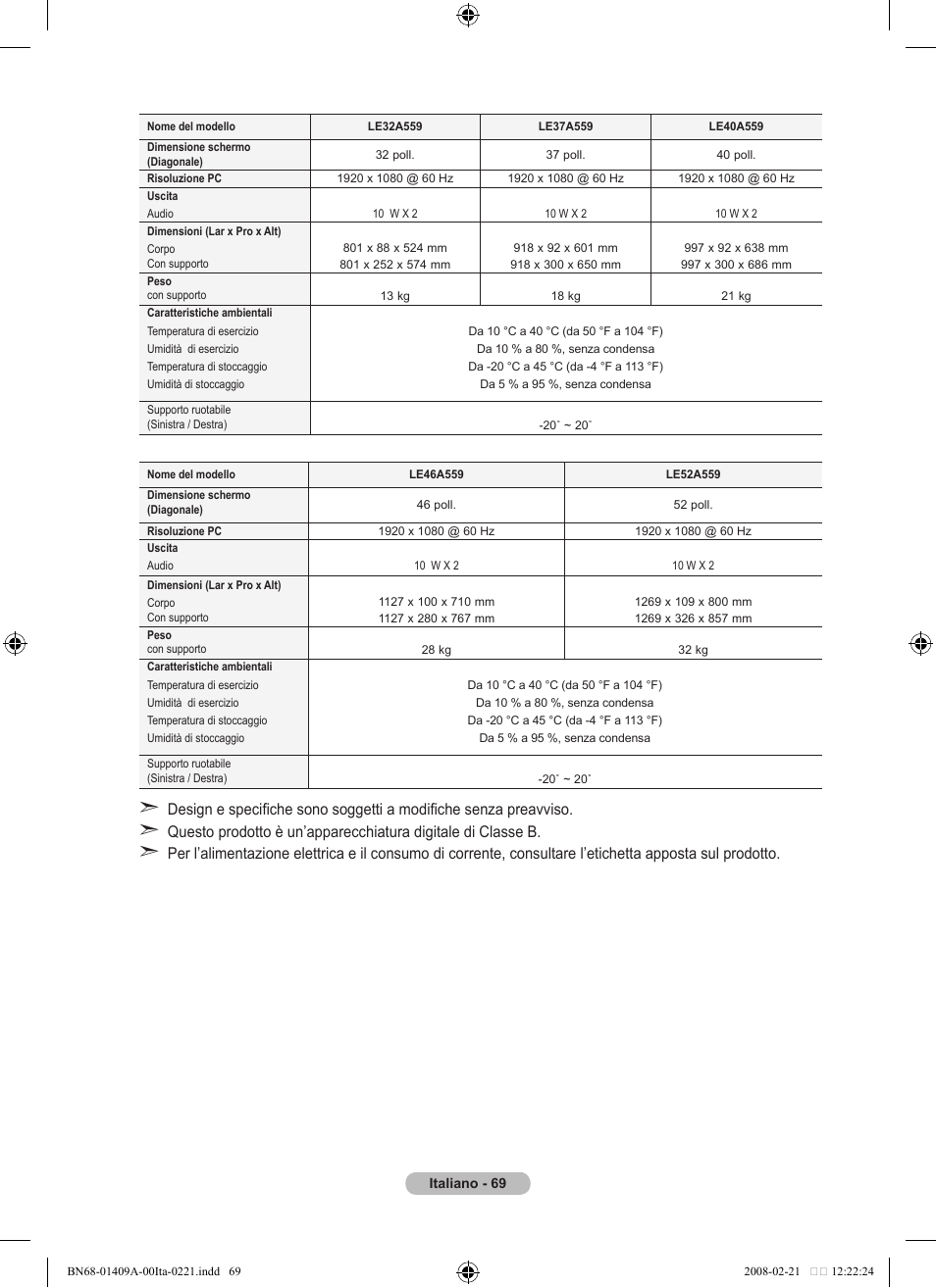 Samsung LE40A556P1F User Manual | Page 351 / 564
