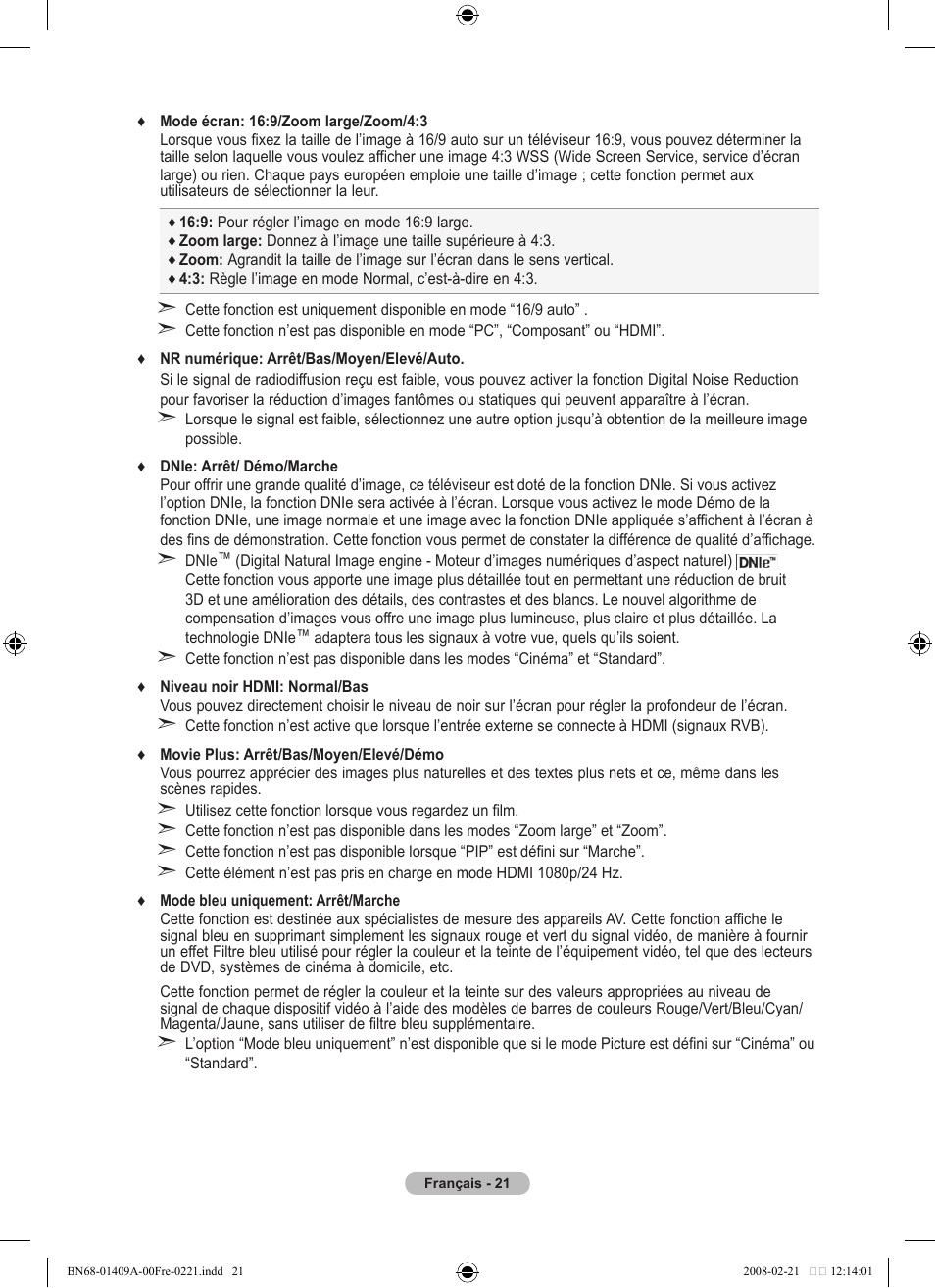 Samsung LE40A556P1F User Manual | Page 93 / 564