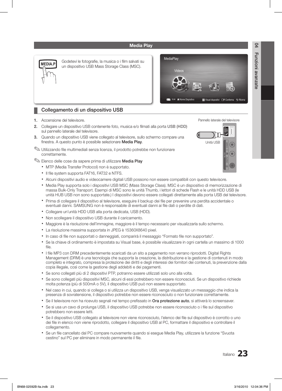 Samsung LE26C450E1W User Manual | Page 140 / 158